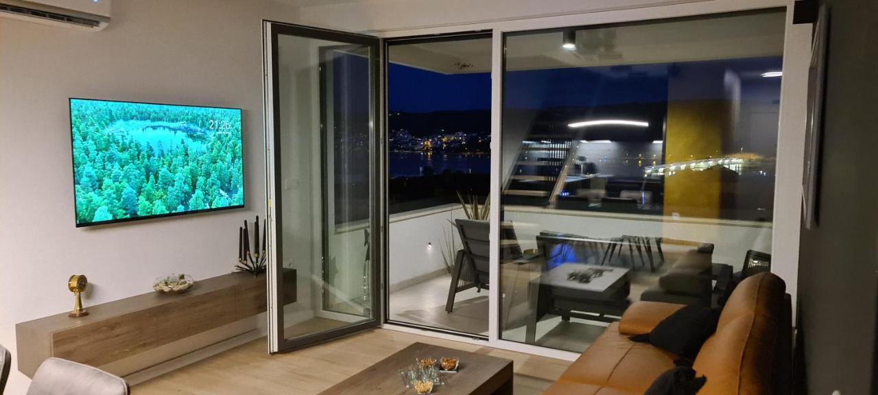 Penthouse Apartman Marcelina In Трогир Экстерьер фото